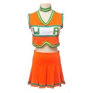 ‼️ Donating Oct1 !! My Hero Academia Cheerleader Cosplay Bundle see sizing